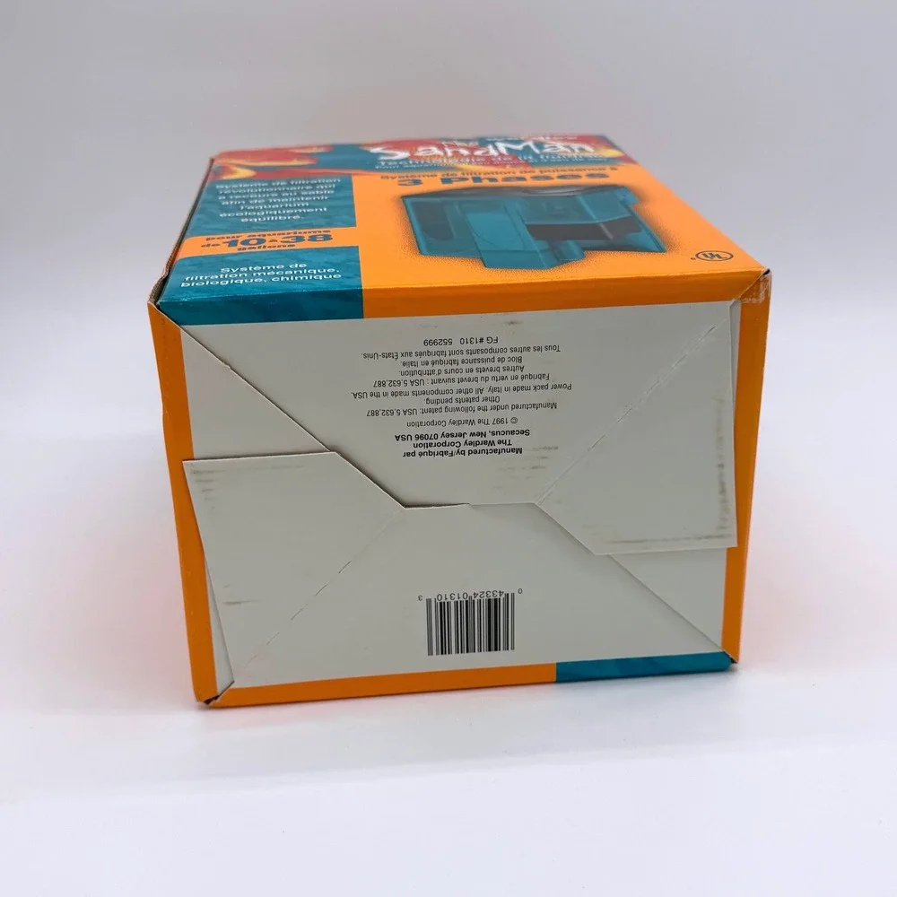 Vintage Wardley SandMan ES Aquarium Filter 10-38 Gallon NEW NOS Complete